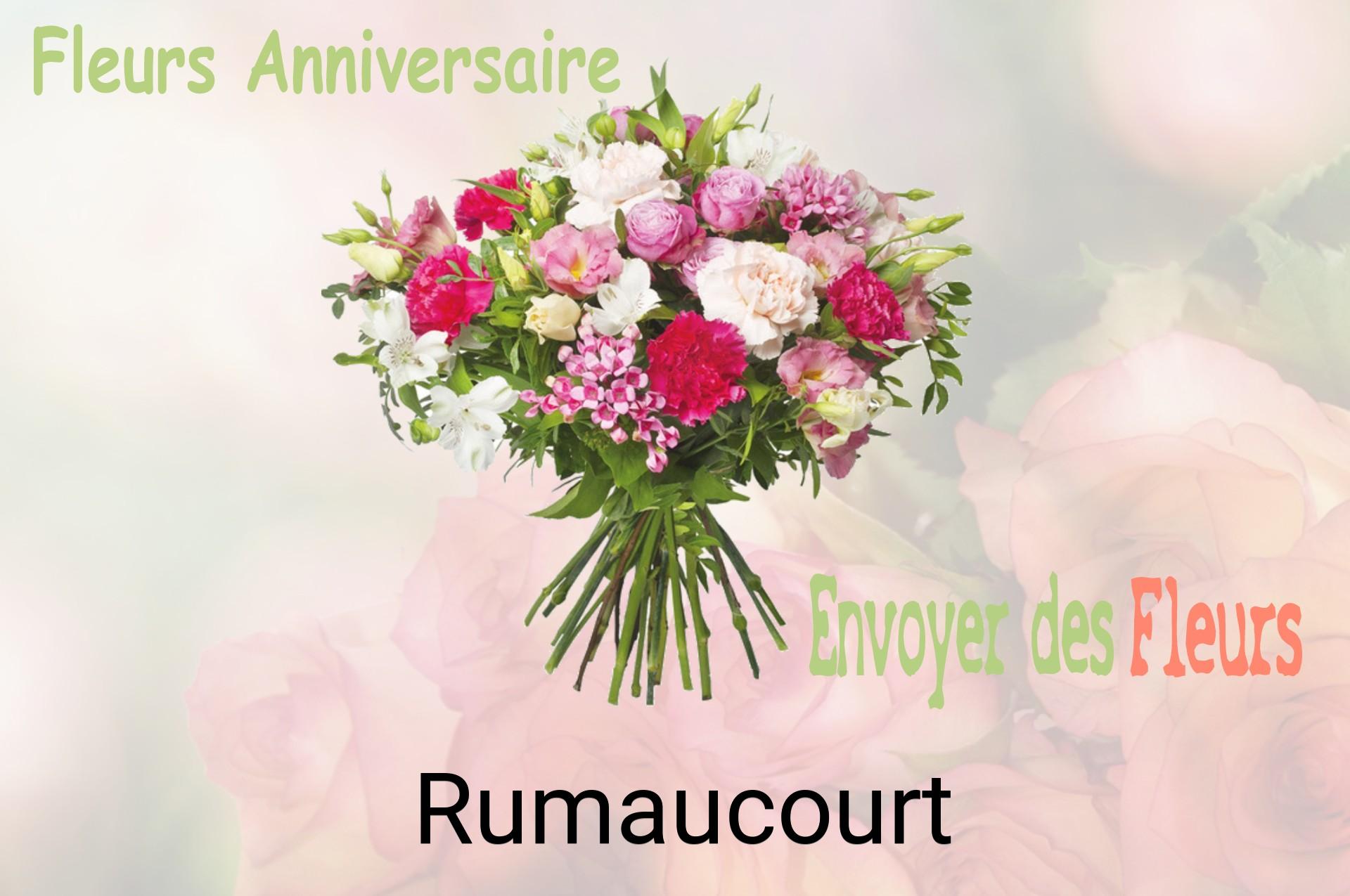 Bouquet de fleurs d’anniversaire livré à Rumaucourt